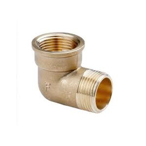 Mosiądz Kolano    1/2"  nyplowe